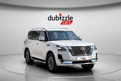 AED 2507/month | 2022 Nissan Patrol SE Platinum | GCC Specs | Ref#543219