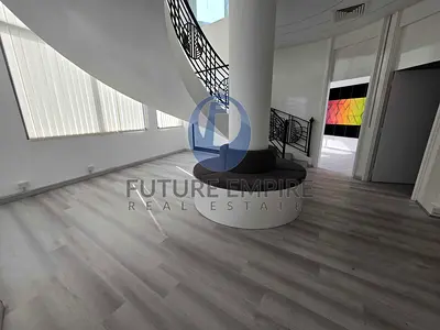 DEWA And Chiller Free Fitted Duplex Office Prime Location