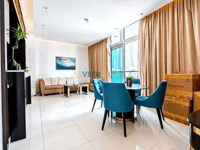 Vacant Furnished 2BR | Upper Crest, Downtown Dubai