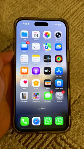 iPhone 16 pro max desert titanium 256gb (UAE version)