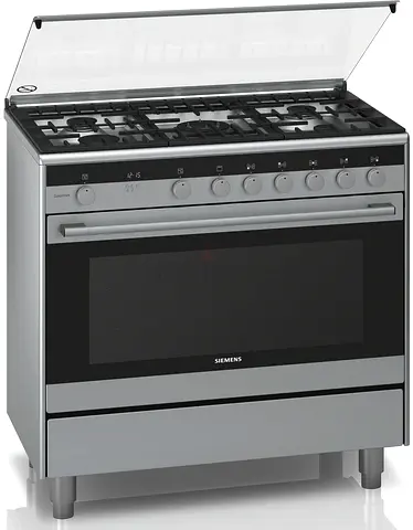 Siemens 90cm Gas Cooker with Oven - Stainless Steel