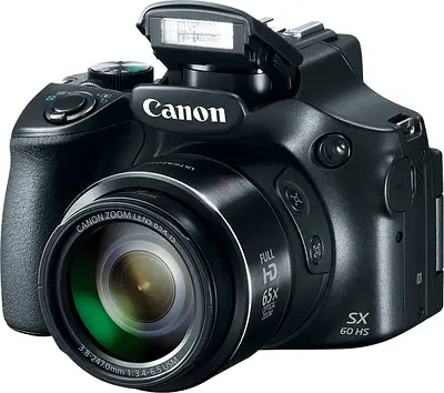 Canon PowerShot SX60 HS 65x Zoom Compact Bridge Camera