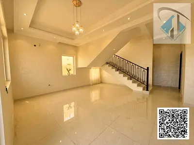للبيع فيلا جديدة مع حوش كبير جاهزة للسكن قريبة لمخرج محمد بن زايد باقل سعر شامل كل الرسوم