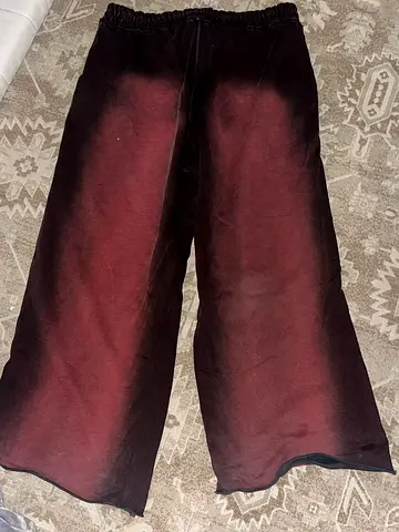 Jaded london red sweat pants size XL