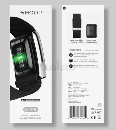 WHOOP MG Life with 12-Month Membership - 24/7 Activity Tracker