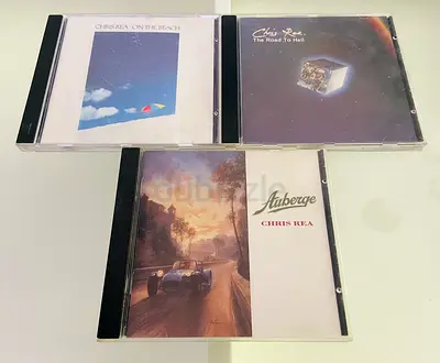 3 Chris Rea Music CD’s