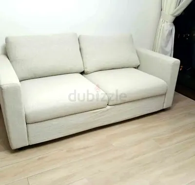 Vimle 2 seater sofa bed pull out mattress washable cover