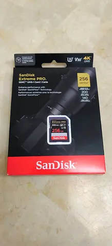 Sandisk extreme pro 256GB / 200MB speed new sealed