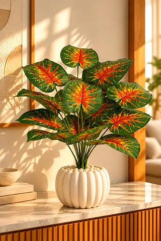 Artificial Sunlit Monstera – Without Pot