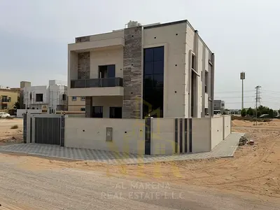 Al Yasmeen – Ajman | Street-front property ~ Two floors plus a roof | 5 master bedrooms | Price includes air conditioning fees
