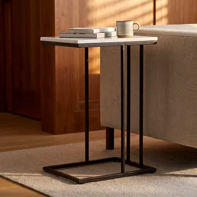 New Versa Genuine Marble Top Laptop Table