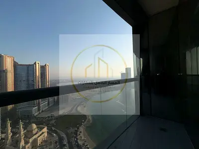 غرفتين وصالة VIP للإيجار في الممزر | ثاني ساكن | بلكونة وإطلالة بانورامية | جيم ومسبح وموقف سيارات