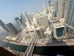 An excellent opportunity to rent a spacious apartment in Al Qasba, Sharjah, featuring a large and pr