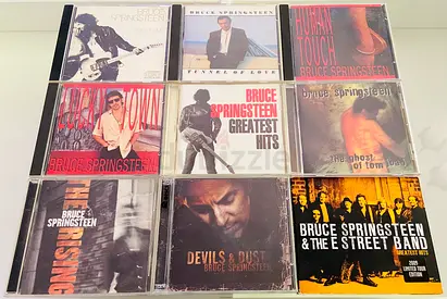 9 Bruce Springsteen Music CD’s