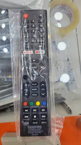 UNIVERSAL TV REMOTE - BRAND-NEW(GEEPAS,VIDEOCON,IKON)