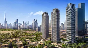 2BR | Creek Tower & Downtown View | Mid floor