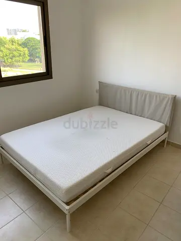 IKEA Kleppstad double bed 160x200 with Abygda mattress