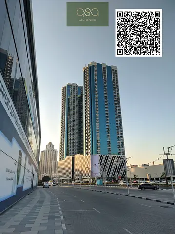 Specious two bedrooms apartment for sale in oasis tower 2 Ajman