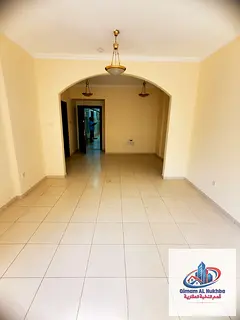 Spacious 2 bedroom hall apartment in Umm Tarafa Sharjah with free AC paid by the owner Conveniently 