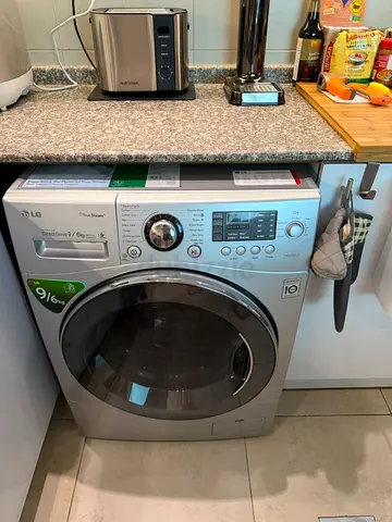 LG 9/6kg washer and dryer combo 2in1