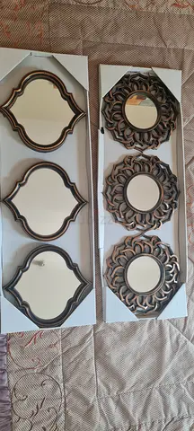 Brand new wall mirror frames set of 6