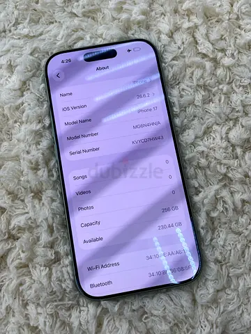 iPhone 17 256GB - Good Working Condition