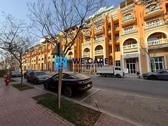 Wooden floor | Furnished 1BR Apartment | Balcony & Community View