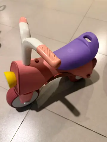 Little ride-on scooter toy — sturdy preschool push trike