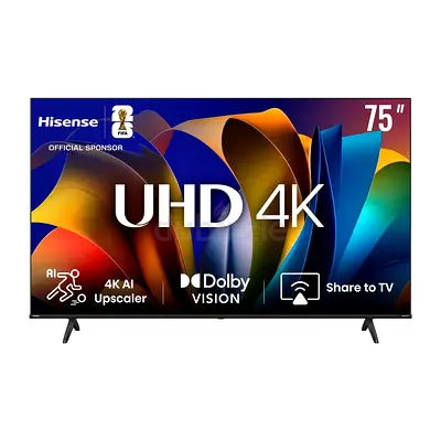 Hisense 75 inch Smart TV - 4K, 75E6N