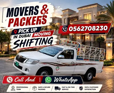 Movers & Packers - Pickup & Shifting Service in Dubai (Call/WhatsApp