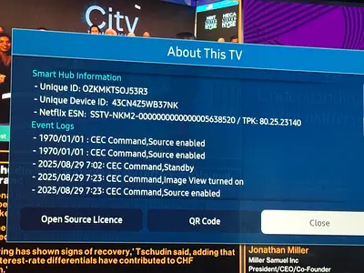 Samsung Smart QLED TV - 85 inch class - Picture Tube Needs Replacement