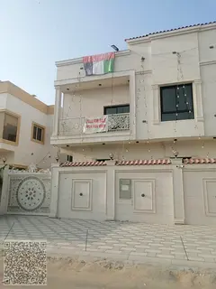 Villa for Rent in Al Helio 1 Ajman | AED 130,000 | 6 Bedrooms | 7 Bathrooms | 2 Kitchens | 2 Halls |
