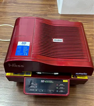 3D vacuum Heat pressing machine urgent selling