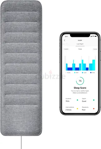 Withings Sleep Tracker (WSM02) - Under-Mattress Sleep & Snoring Monitor