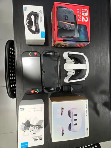 SWITCH 2 AND META QUEAST 3 512GB and ACCESORIES