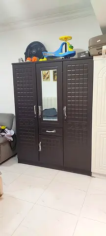 3 door wardrobe 6 months old