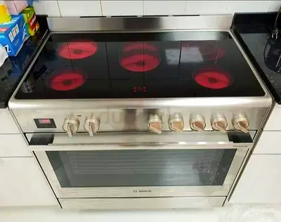 Bosch series 8 latest model Stainless Steel Electric Range with Ceramic Hob and Oven
