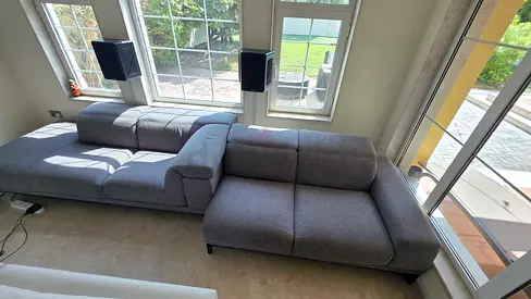 Premium Quality Natuzzai Lshape sofa Borghese