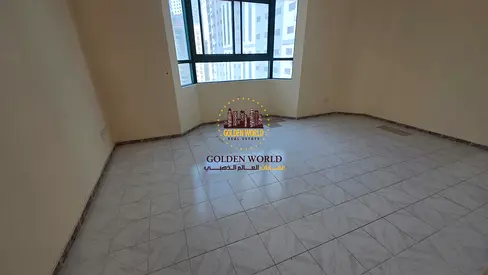 Al Majaz 2: Spacious 3BR + living room, 4 bathrooms, 2 master bedrooms, maid’s en-suite room, balcony & open view.