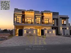 For sale: an exceptional villa in Al Helio, featuring a modern design and high-quality finishes—pe