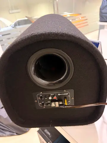 Used active subwoofer with built in amplifier