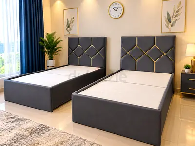 Grey Single Bed Frame Premium Quality