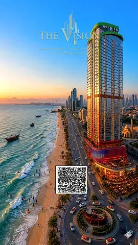 1BHK with Sea Views at Burj Al Watan | Prime Location on Ajman Corniche | Down Payment Starting fro