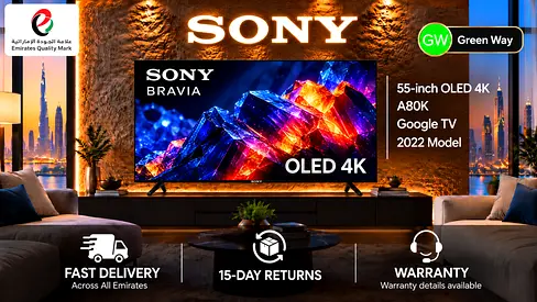 Sony Bravia 55-inch A80K OLED 4K Smart TV - Excellent Condition