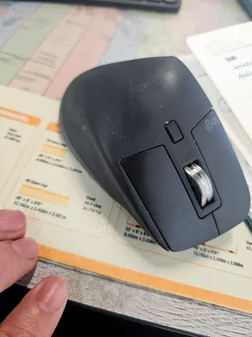 Used Logitech MX Master Series Wireless Mouse - Good Condition mx3s