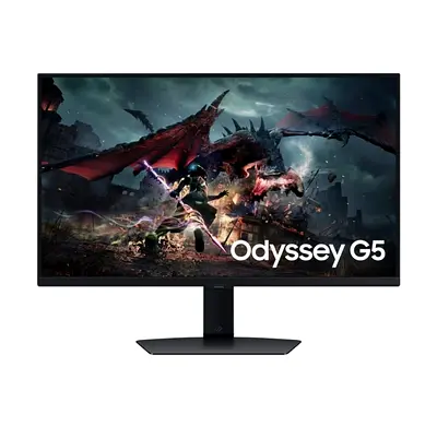 Samsung 27 inch Odyssey G5 QHD IPS Gaming Monitor - 180 Hz, LS27DG5