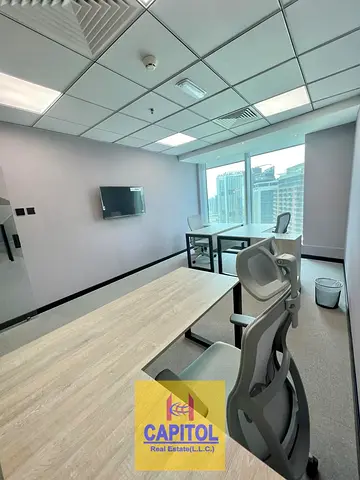 INCLUDING ALL BILLS FULLY FURNISHED OFFICE FOR RENT IN BUSINESS BAY (BK)