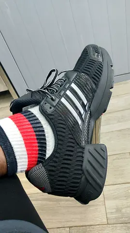ADIDAS CLIMACOOL SNEAKERS BLACK WHITE GREY RED BOUGHT BRAND NEW STILL IN THE BOX SIZE 13 USA