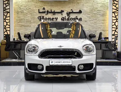 EXCELLENT DEAL for our Mini Countryman Cooper S All4 ( 2018 Model ) in White Color GCC Specs