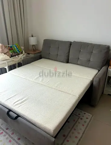 Ikea Landskrouna two seater sofa bed with mattress